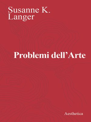 cover image of Problemi dell'Arte